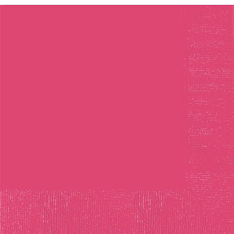 Bright Pink Dinner Napkins | 40ct
