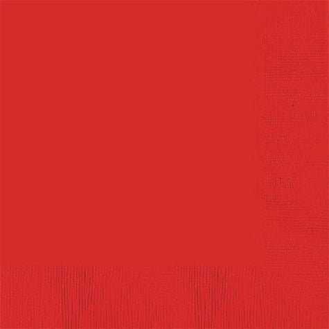 Apple Red Dinner Napkins | 40ct