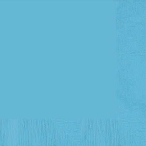 Caribbean Blue Dinner Napkins | 40ct