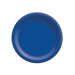 Bright Royal Blue 6.75'' Paper Plates | 20ct - Zurchers