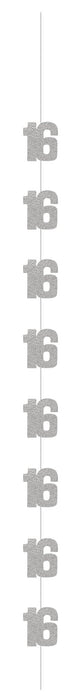 6ct Hanging Decoration 16th Birthday