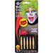5ct Neon Clear Sticks shown against a plain white background — a Halloween costume accessory.