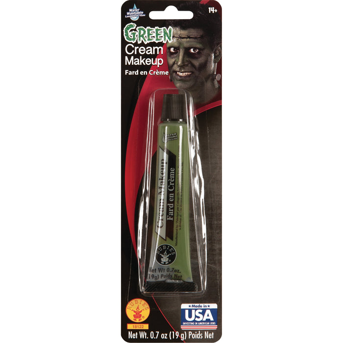 Green Tube Makeup shown against a plain white background — a Halloween costume accessory.