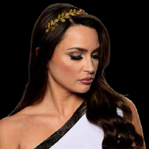 A women wearing a Goddess Headband.