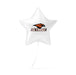 White star-shaped balloon with 'Skyridge' logo on a white background