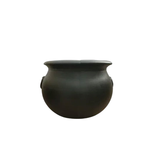 A 8" Black Plastic Caldron.