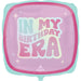 Pop Star Birthday Era Mylar Balloon 18" | 1ct - Zurchers