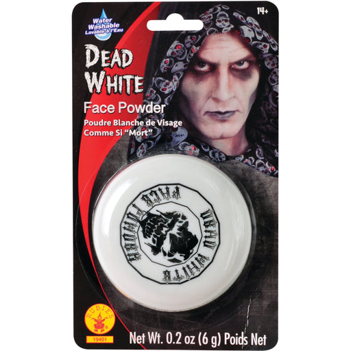 Large Round White Face Pwdr | 1ct