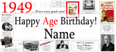 Customized Trivia Birthday Banner  | 1ct