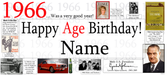 Customized Trivia Birthday Banner  | 1ct