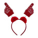 1 Hand Boppers w/Marabou Red | 1 ct - Zurchers