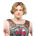 Adult He-Man Wig shown against a plain white background — a Halloween costume accessory.