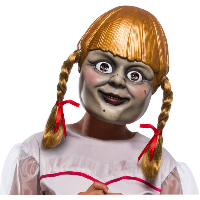 Annabelle Mask shown against a plain white background — a Halloween costume accessory.