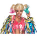 Adult Harley Quinn Wig shown against a plain white background — a Halloween costume accessory.