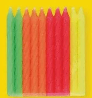Neon Birthday Candles | 20ct