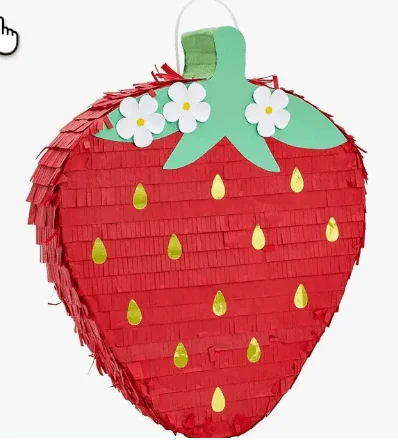 Strawberry Piñata 18" | 1ct