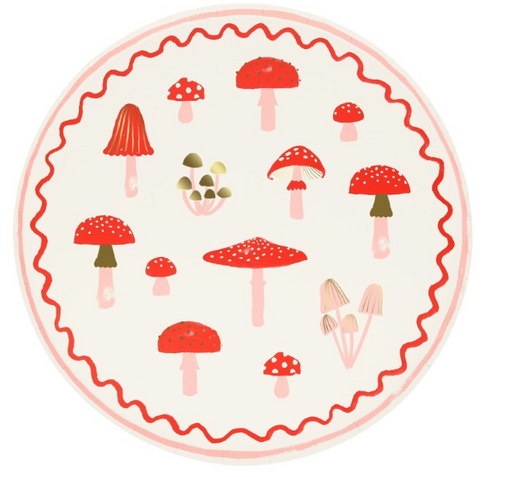 Merry Mushrooms Dinner Plates | 8ct