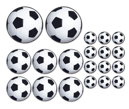 Soccer Ball Cutouts | 20ct