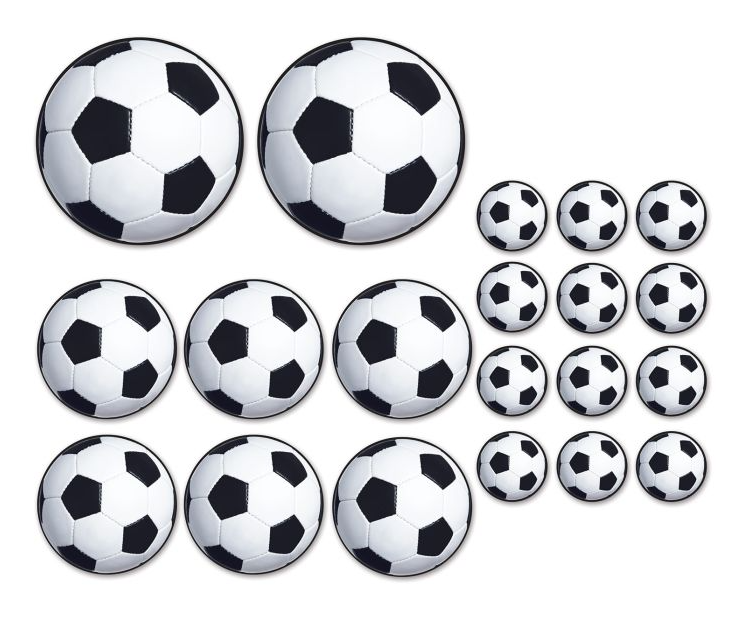 Soccer Ball Cutouts | 20ct