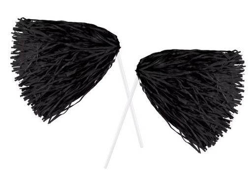 Packaged Poly Shakers - Black | 2ct