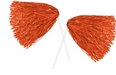 Packaged Poly Shakers - Orange | 2ct