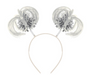 Ponytail Boppers - White/Silver | 1ct