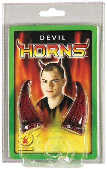 Small Red Devil Horns | 1ct