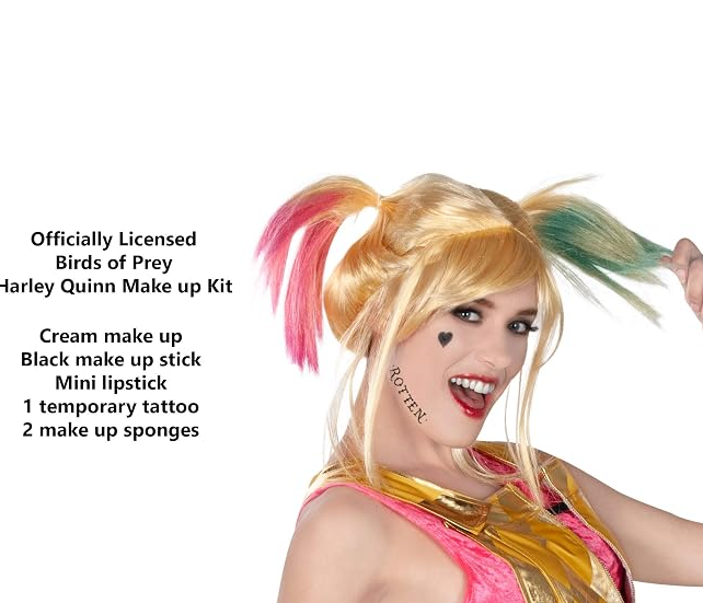 Adult Harley Quinn Makeup Kit | 1ct