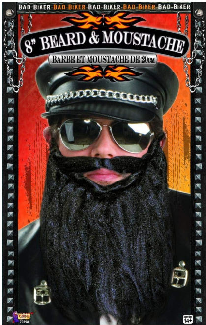 Biker Beard / Mustache | 1ct