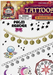 Gypsy Tattoos Fortune Teller Fancy Dress Up Halloween Adult Costume Accessory | 1ct