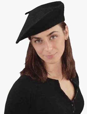 Black French Brt Hat | 1ct