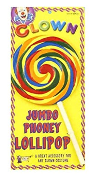 Jumbo 9" Tall Phony Lollipop | 1ct