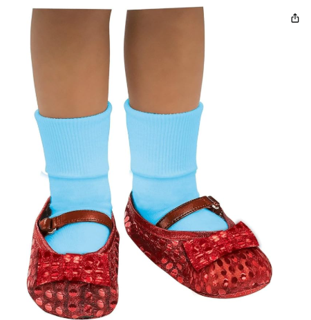 Rubies Child's Wizard of Oz Dorothy Sequin Shoes Covers | 1ct