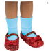 Rubies Child's Wizard of Oz Dorothy Sequin Shoes Covers | 1ct