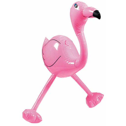 A 24-inch Inflatable Pink Flamingo.