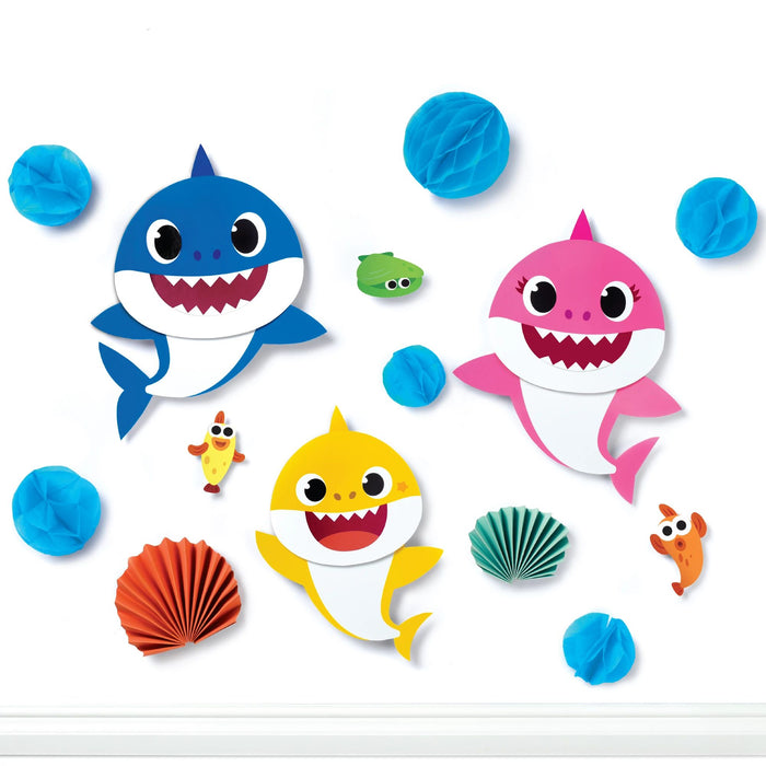 Baby Shark Wall Deco Kit | 14 pcs