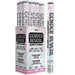 White cylindrical confetti cannon with pink and silver accents and "Gender Reveal" text printed on the packaging box.