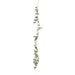 Product photo of Artificial Silver Dollar Eucalyptus Garland 72" - Forest Green — a Portofino party product shown on a plain background.
