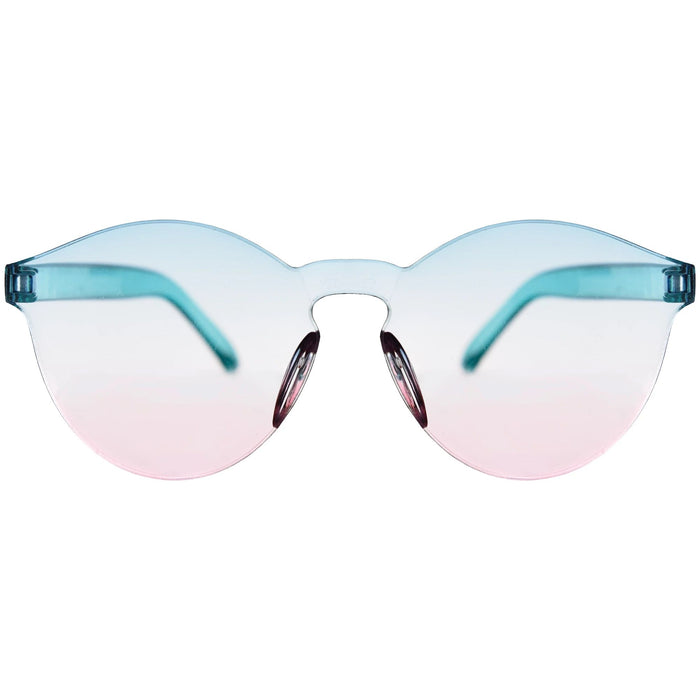 A Pair of Pastel Ombre Frameless Glasses