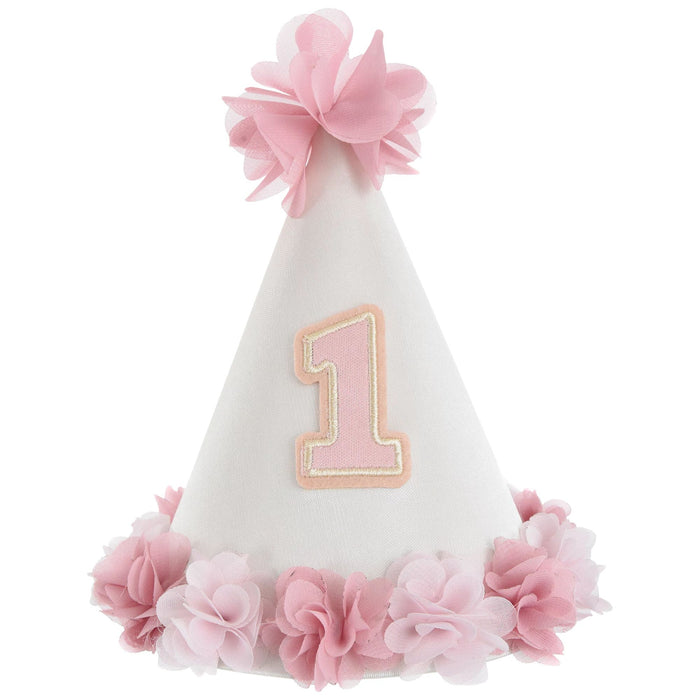 Little Miss One-derful First Birthday Cone Hat, 7" x 5" | 1 ct