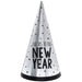 A 9 inch New Year's Cheers To The New Year Cone Hat.