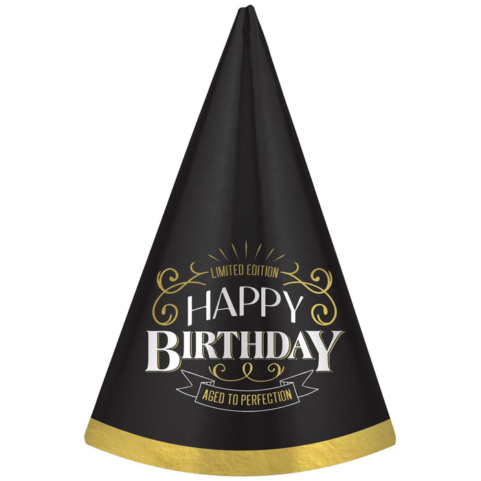 Better With Age Birthday Cone Hat 7.5" | 1 ct