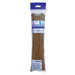 Pack of 50 coffee brown latex balloons in a clear plastic bag with blue header label and choking hazard warning.
