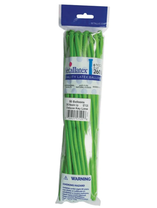 260 Sempertex Latex Balloon Pack, Lime Green | 50 ct