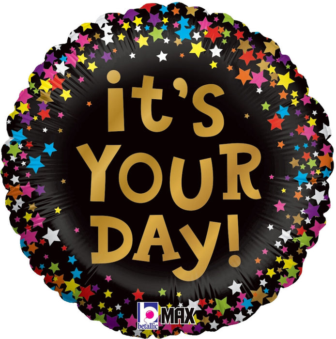 It's Your Day Mylar Balloon, 18"