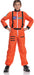 Product photo of the Orange Astronaut Child, shown against a plain background — a costume for Halloween and dress-up.