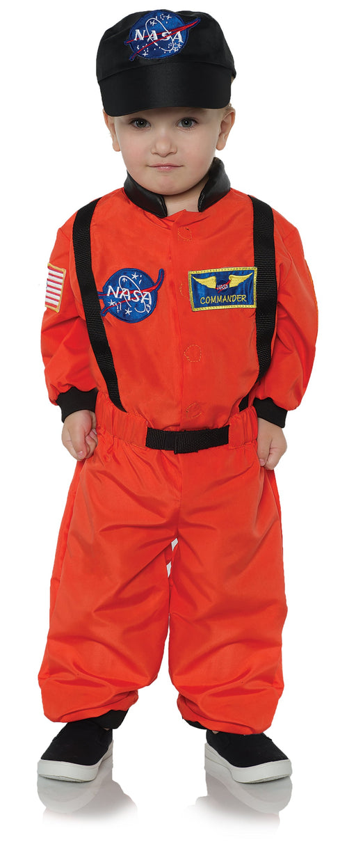 Orange Astronaut Costume - Toddler | 1ct