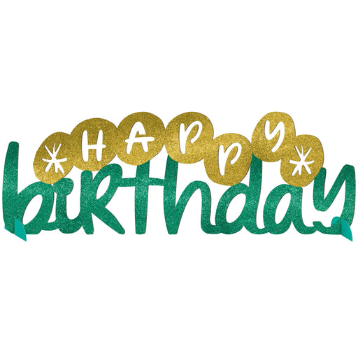 Happy Cake Day Glitter Table Centerpiece | 1ct