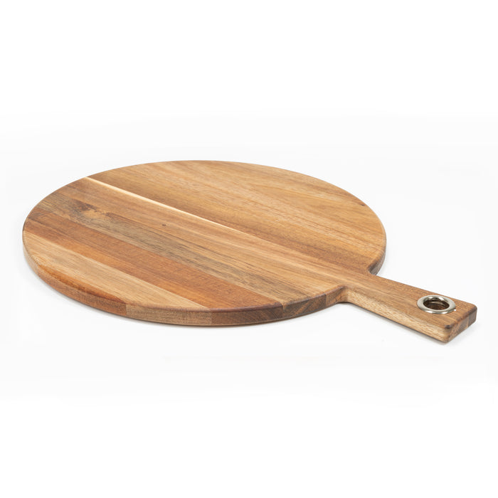 Product photo of Wood Round Cutting Board - 12" — a Portofino party product shown on a plain background.