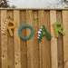 Multicolor ROAR Dinosaur Garland | 1ct